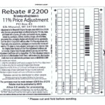 Menard's Rebate Form 2200